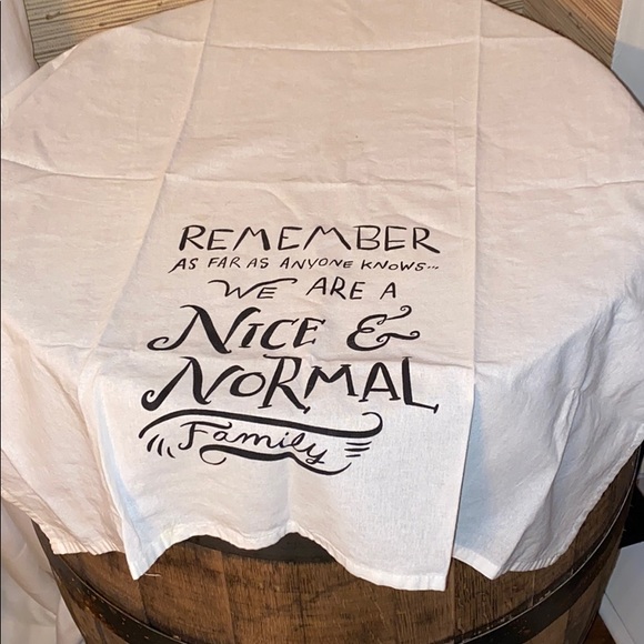 Funny kitchen flour sack towel normal family - Picture 2 of 5